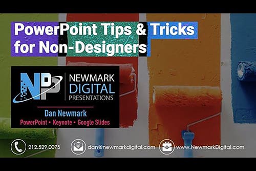 PowerPoint Tips & Tricks For Non-Designers